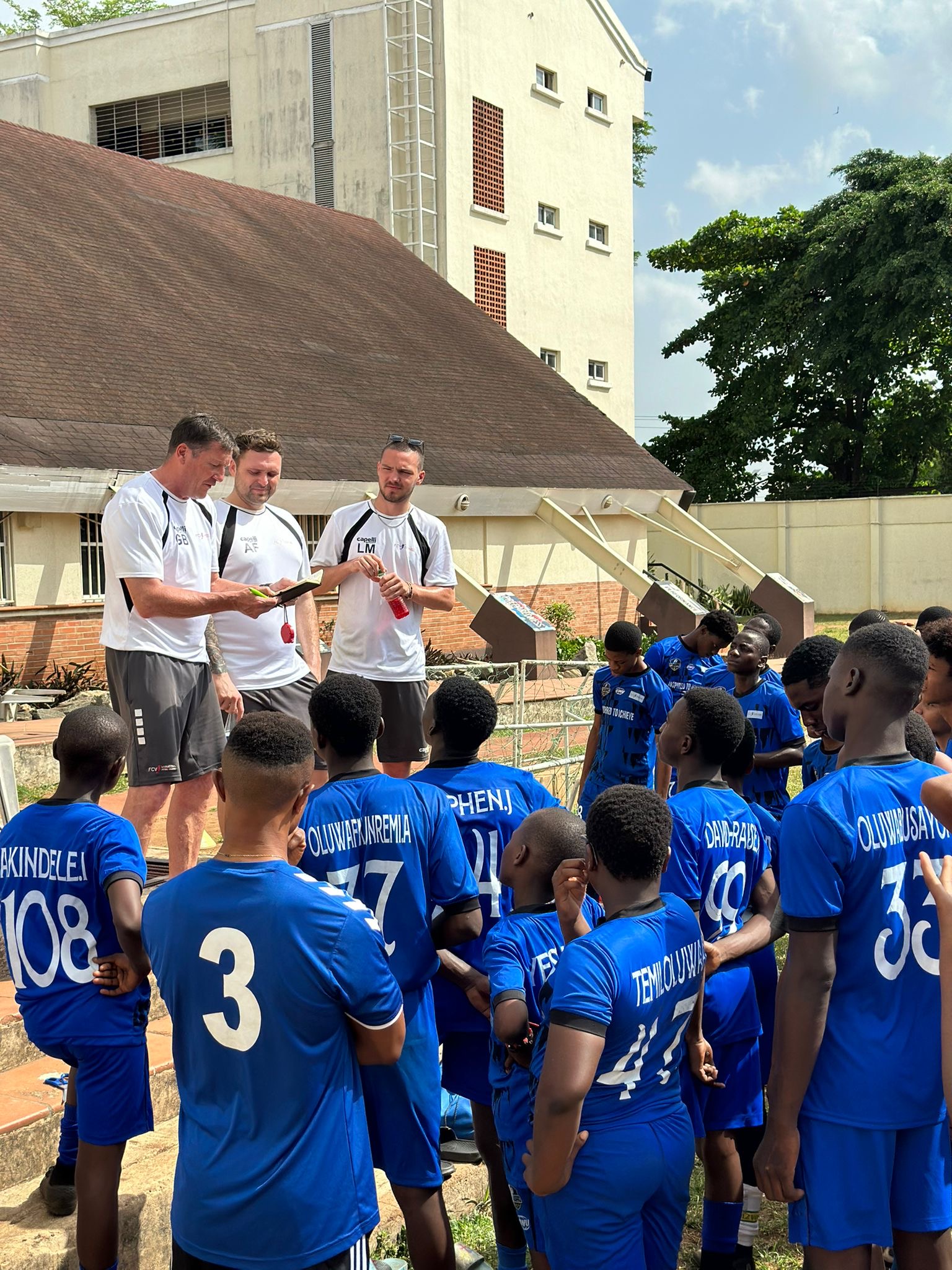 FCV Academy coaches in Nigeria