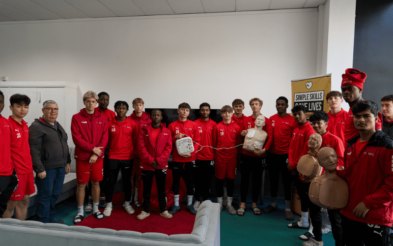 FCV Players Receive Lifesaving CPR Training