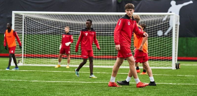 FCV Academy players in training at our football academy