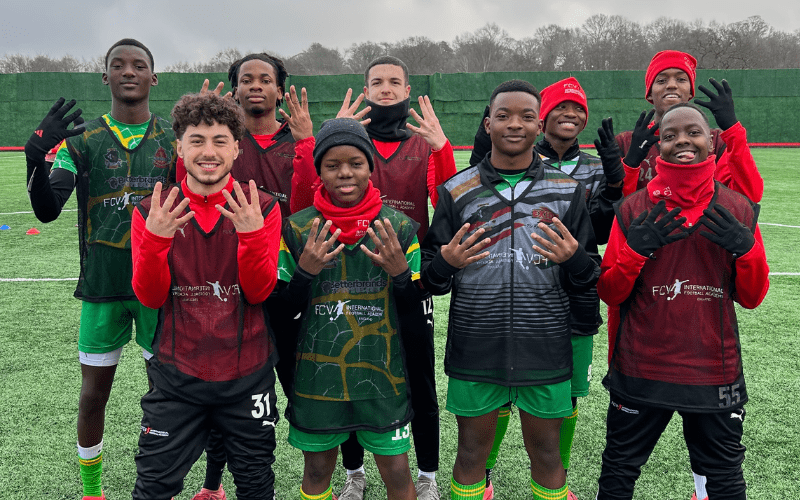 Zimbabwe Football Group Visits FCV Football Academy for an Exciting Week