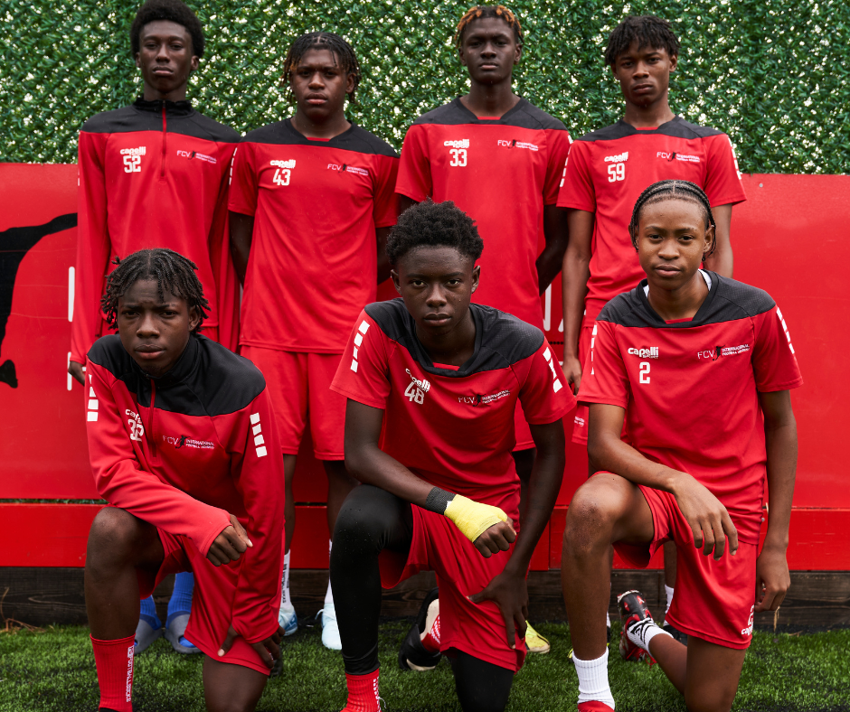 A group of FCV Summer Camp Players from Antigua